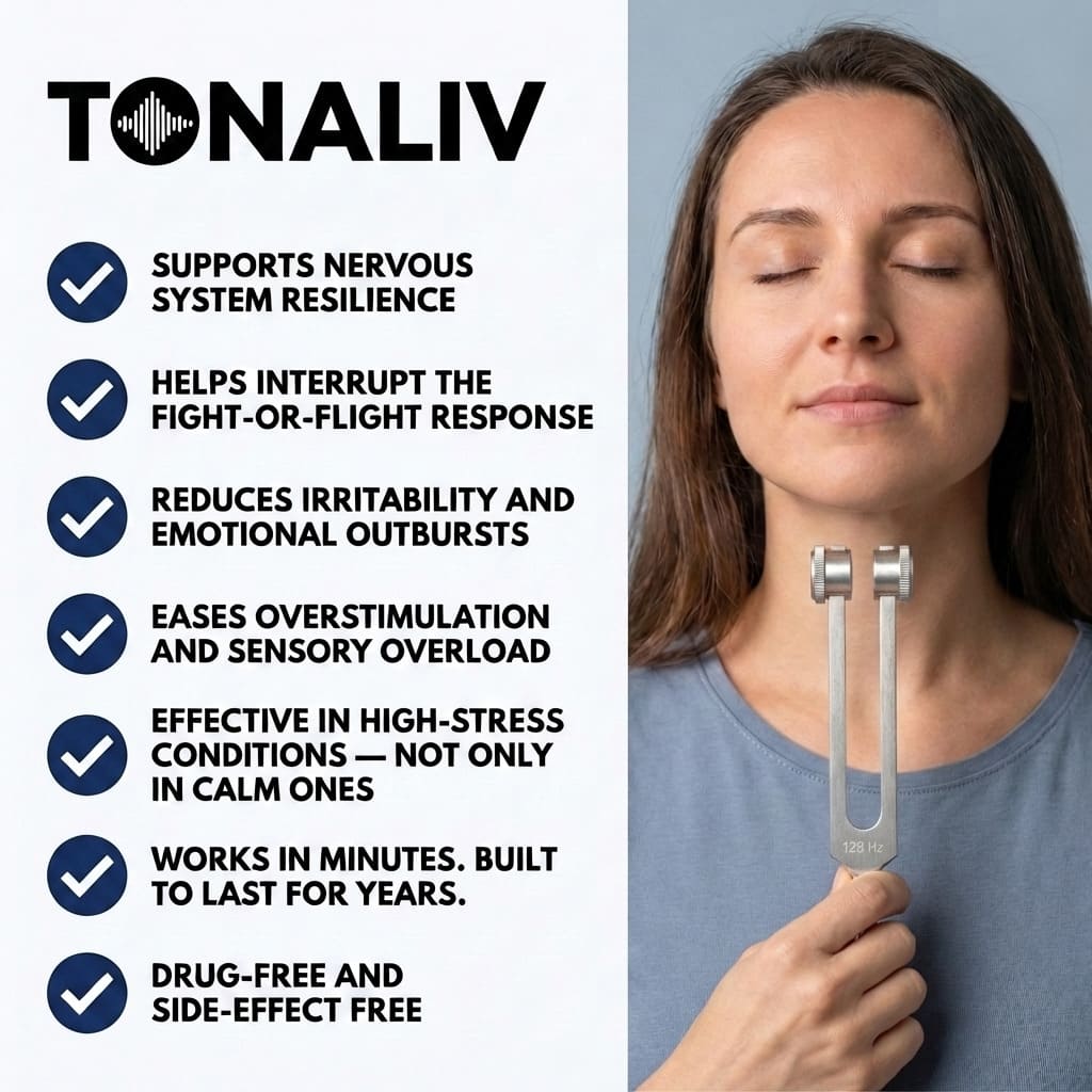 TONALIV 128 Hz Nervous System Reset Instrument