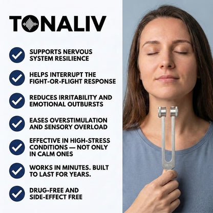 TONALIV 128 Hz Nervous System Reset Instrument
